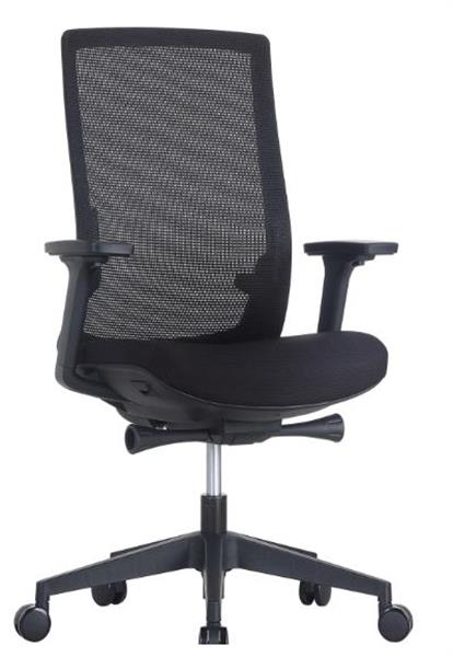 Lorell Mid-Back Mesh Management Chair